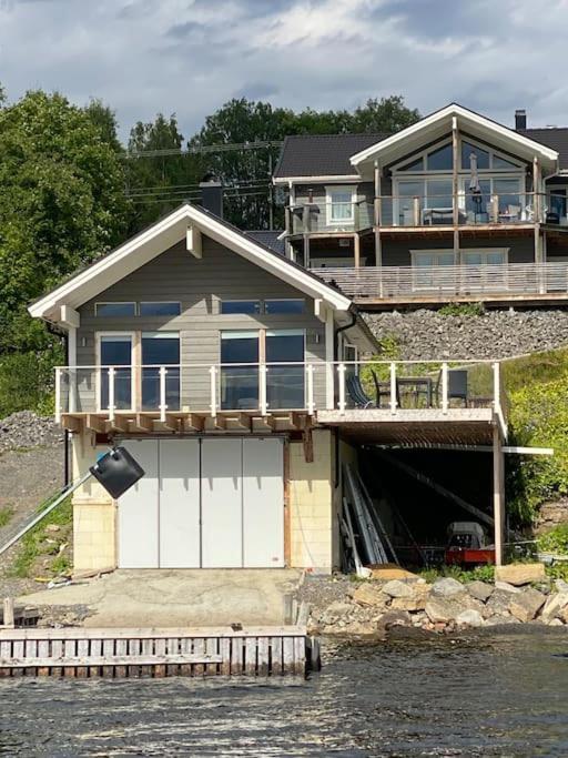Lake House By Storsjoen Ostersund Bagian luar foto